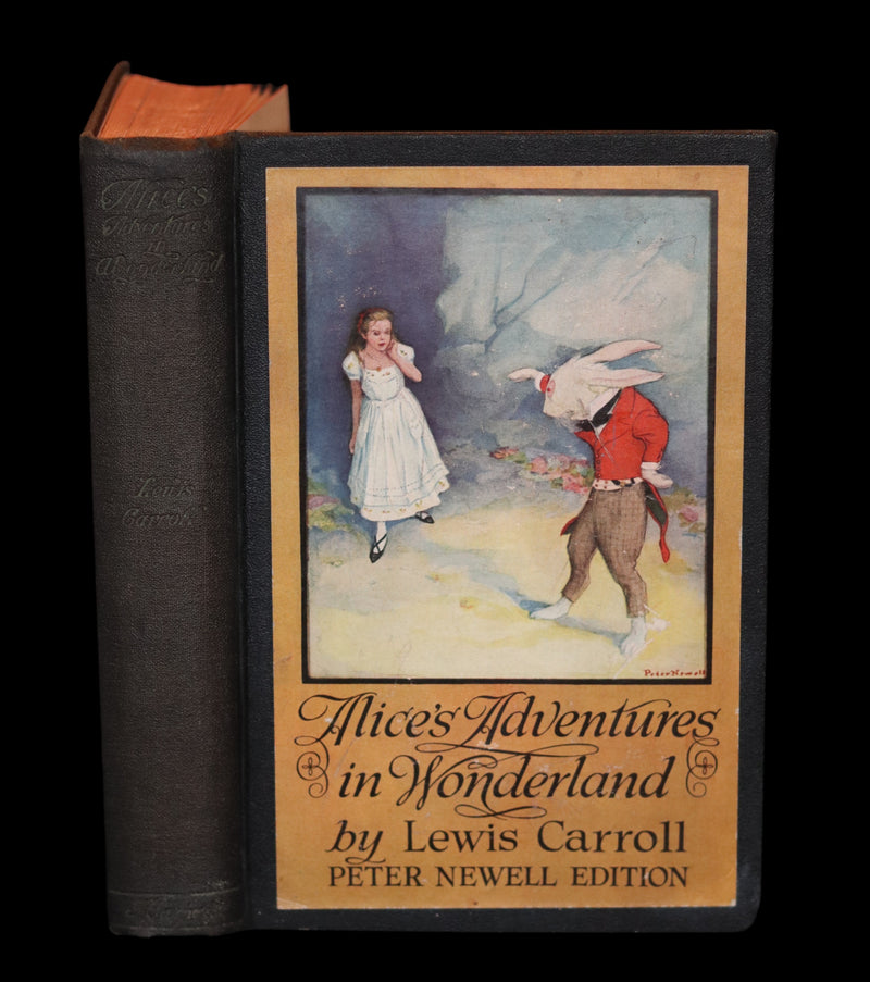 1901 Rare Edition - Alice's Adventures in Wonderland by Lewis Carroll illustrated by Peter Newell.