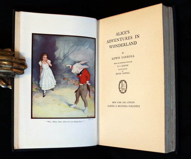 1901 Rare Edition - Alice's Adventures in Wonderland by Lewis Carroll illustrated by Peter Newell.