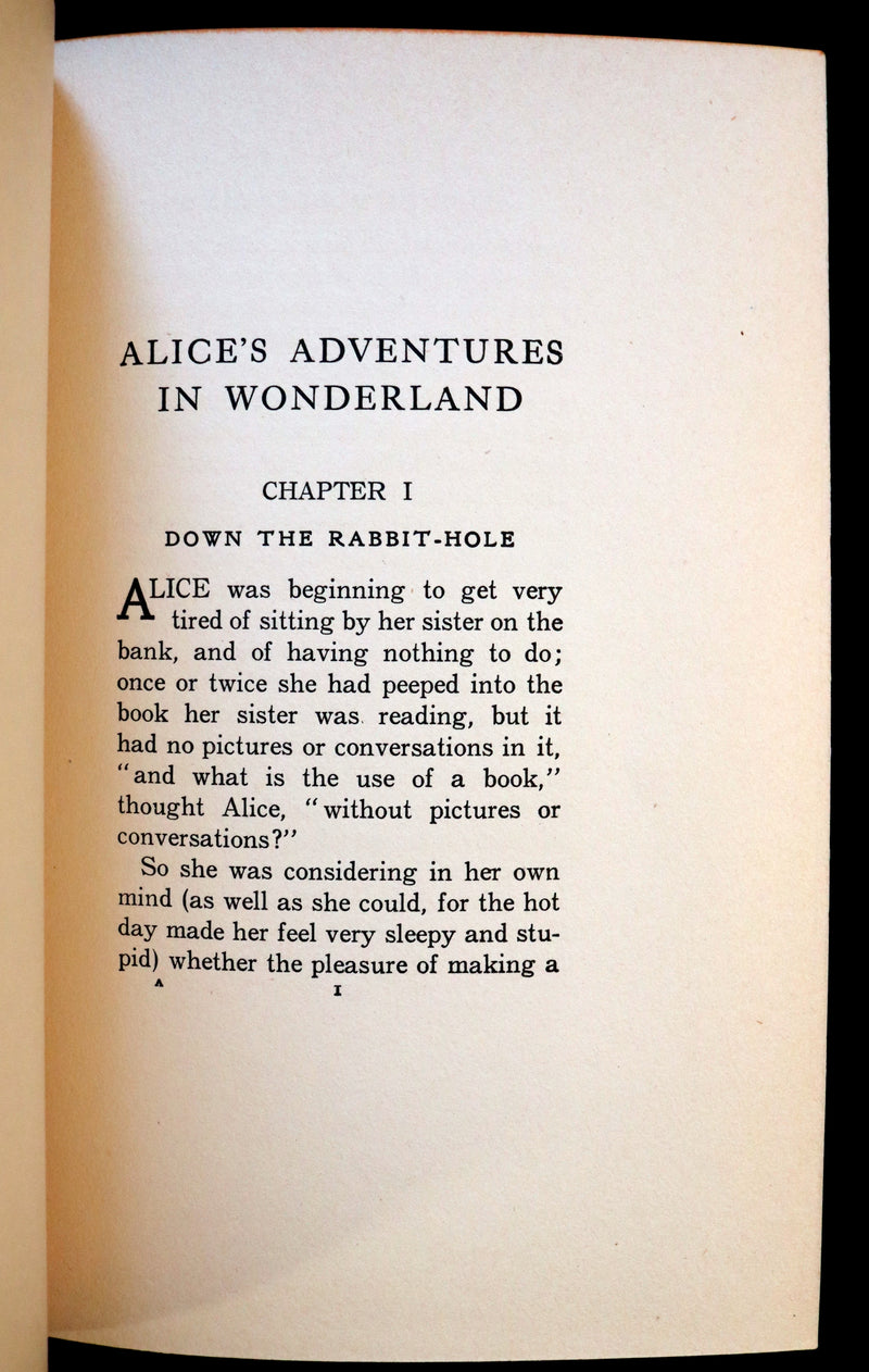 1901 Rare Edition - Alice's Adventures in Wonderland by Lewis Carroll illustrated by Peter Newell.