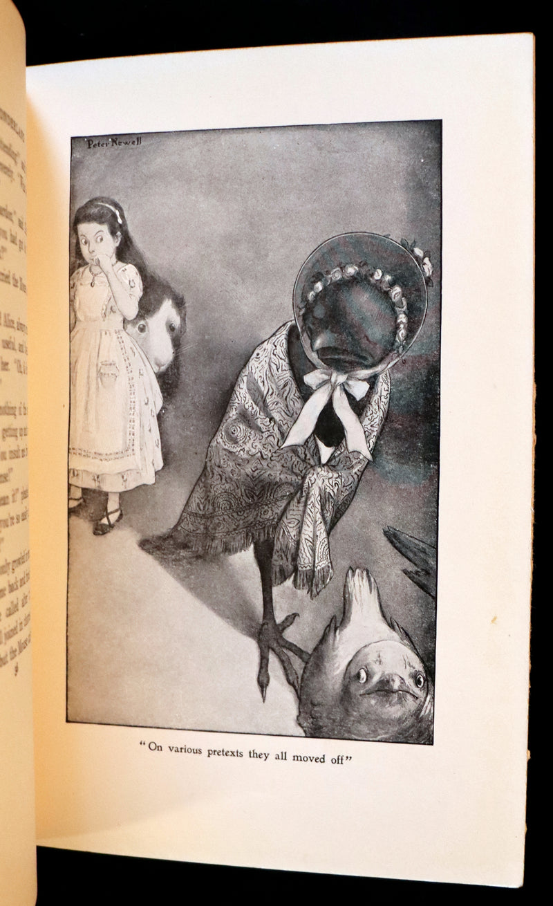 1901 Rare Edition - Alice's Adventures in Wonderland by Lewis Carroll illustrated by Peter Newell.