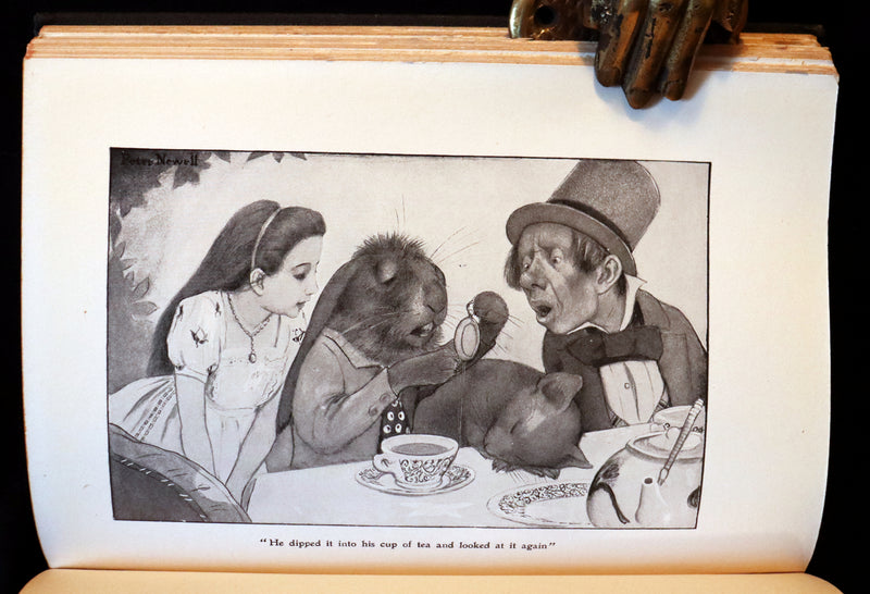 1901 Rare Edition - Alice's Adventures in Wonderland by Lewis Carroll illustrated by Peter Newell.