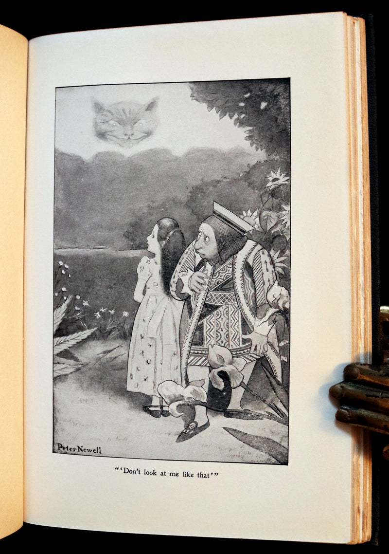 1901 Rare Edition - Alice's Adventures in Wonderland by Lewis Carroll illustrated by Peter Newell.