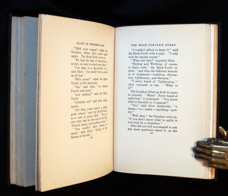 1901 Rare Edition - Alice's Adventures in Wonderland by Lewis Carroll illustrated by Peter Newell.