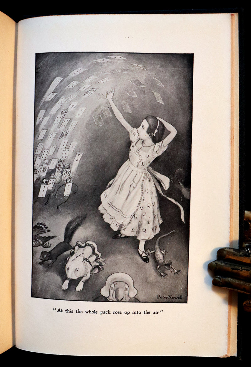 1901 Rare Edition - Alice's Adventures in Wonderland by Lewis Carroll illustrated by Peter Newell.
