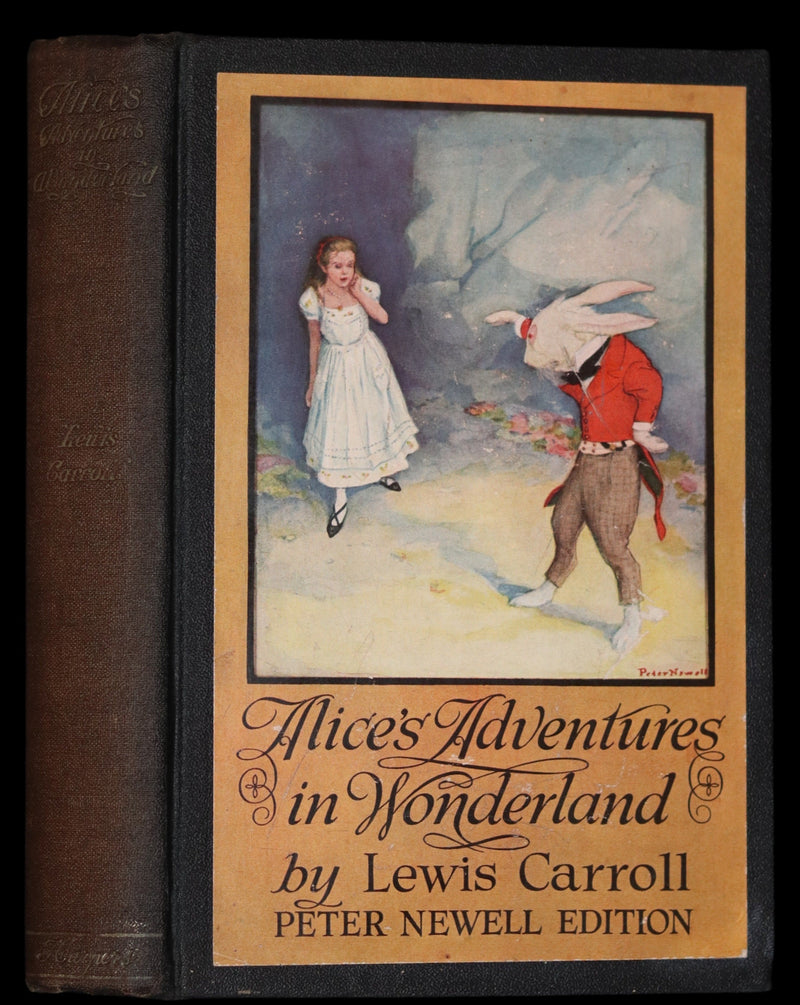 1901 Rare Edition - Alice's Adventures in Wonderland by Lewis Carroll illustrated by Peter Newell.