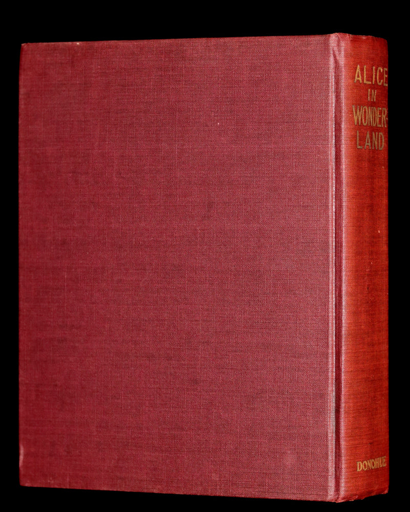 1930 Scarce Edition - Alice in Wonderland by Lewis Carroll published by Donohue.