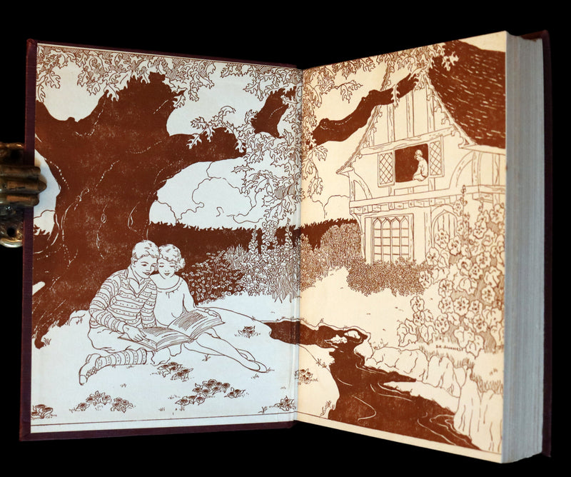 1930 Scarce Edition - Alice in Wonderland by Lewis Carroll published by Donohue.