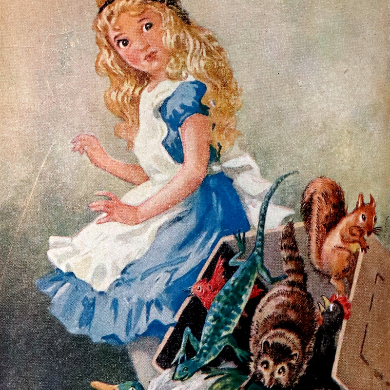 1930 Scarce Edition - Alice in Wonderland by Lewis Carroll published by Donohue.