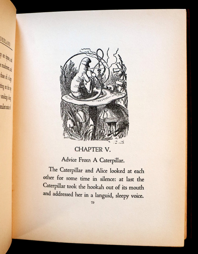1930 Scarce Edition - Alice in Wonderland by Lewis Carroll published by Donohue.