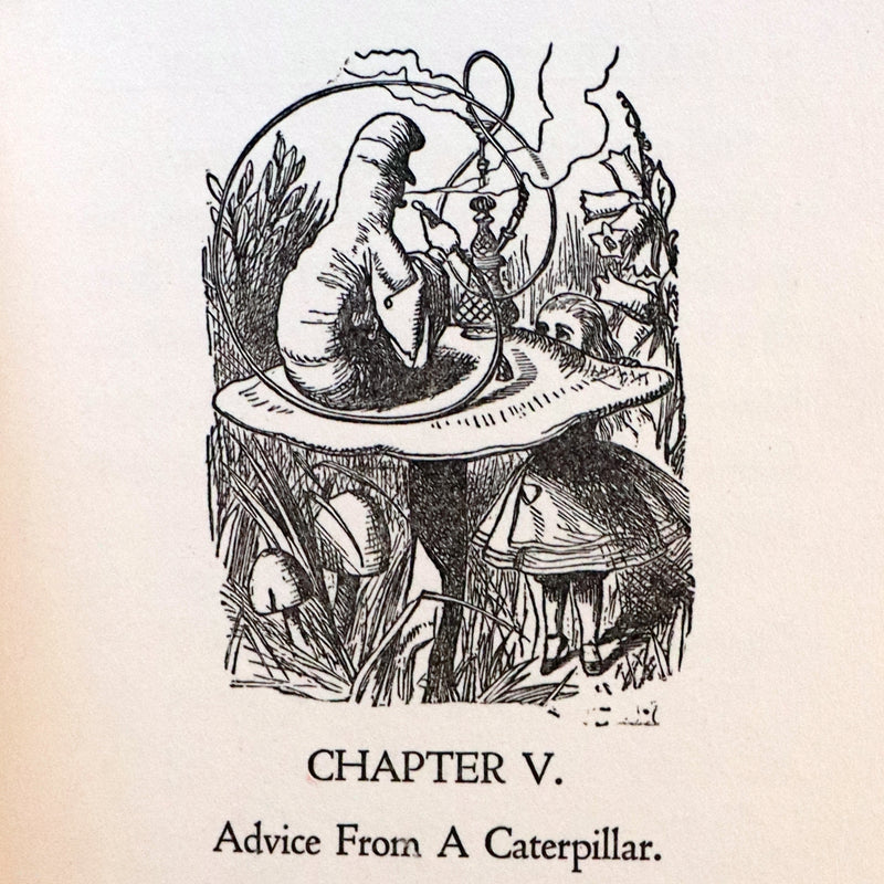 1930 Scarce Edition - Alice in Wonderland by Lewis Carroll published by Donohue.