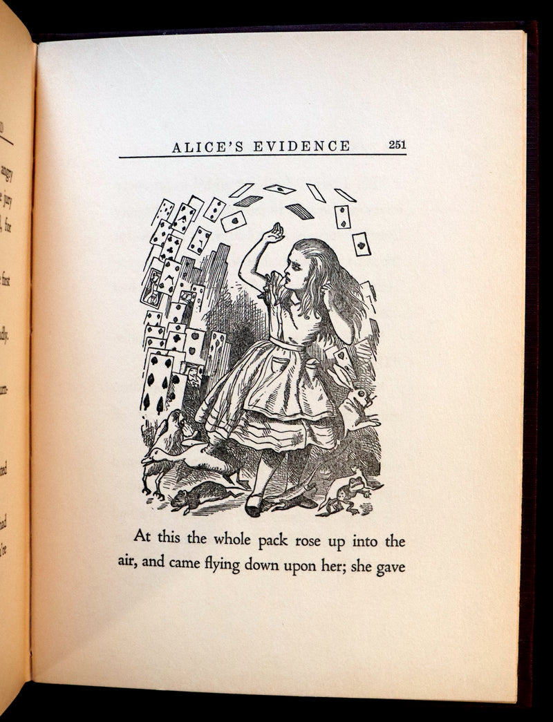 1930 Scarce Edition - Alice in Wonderland by Lewis Carroll published by Donohue.