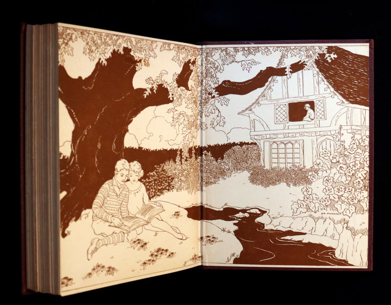 1930 Scarce Edition - Alice in Wonderland by Lewis Carroll published by Donohue.