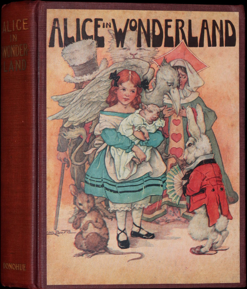 1930 Scarce Edition - Alice in Wonderland by Lewis Carroll published by Donohue.