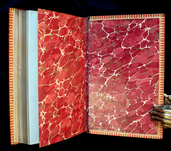 1897 Rare Book bound by RAMAGE ~ The Life of Napoleon Buonaparte by John Gibson Lockhart.