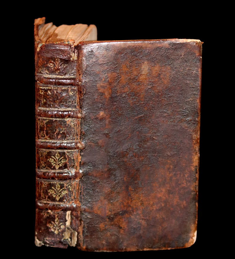 1665 Scarce Latin Book - Pierre Gautruche on Arithmetic, Mathematics, Optics and Music. Illustrated.