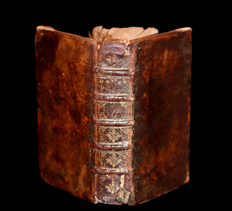 1665 Scarce Latin Book - Pierre Gautruche on Arithmetic, Mathematics, Optics and Music. Illustrated.