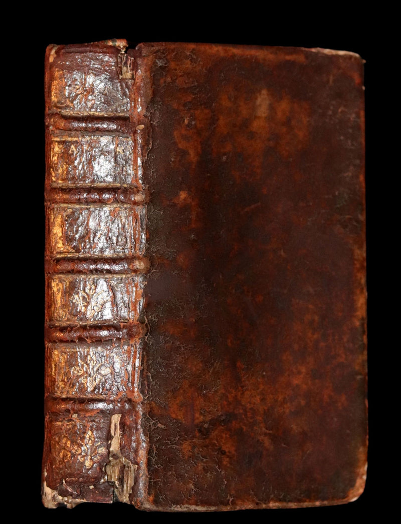 1665 Scarce Latin Book - Pierre Gautruche on Arithmetic, Mathematics, Optics and Music. Illustrated.