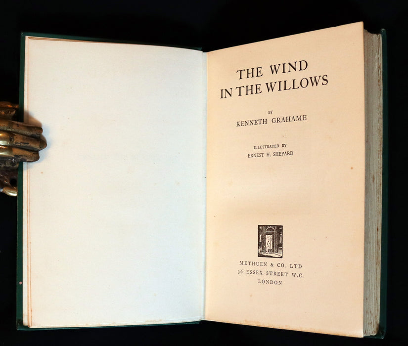 1931 First Edition Illustrated by E. H. Shepard - THE WIND IN THE WILLOWS by Kenneth Grahame.