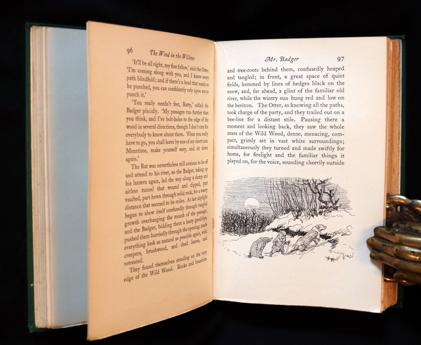 1931 First Edition Illustrated by E. H. Shepard - THE WIND IN THE WILLOWS by Kenneth Grahame.