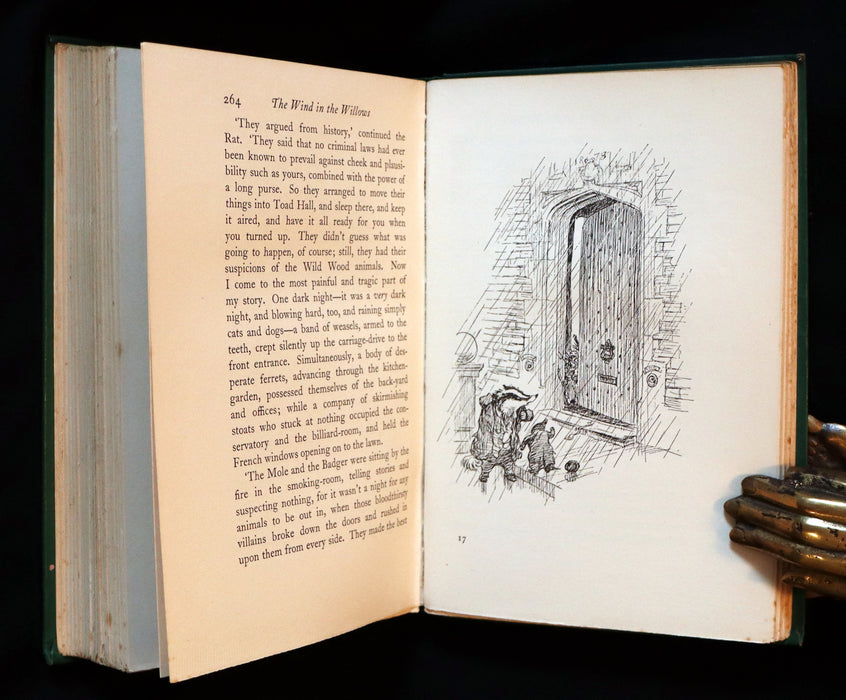 1931 First Edition Illustrated by E. H. Shepard - THE WIND IN THE WILLOWS by Kenneth Grahame.