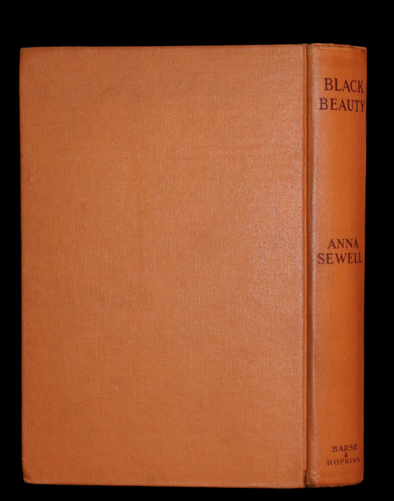 1911 Rare First Illustrated Edition by R.L. Dickey - BLACK BEAUTY, Autobiography of a Horse by A. Sewell.