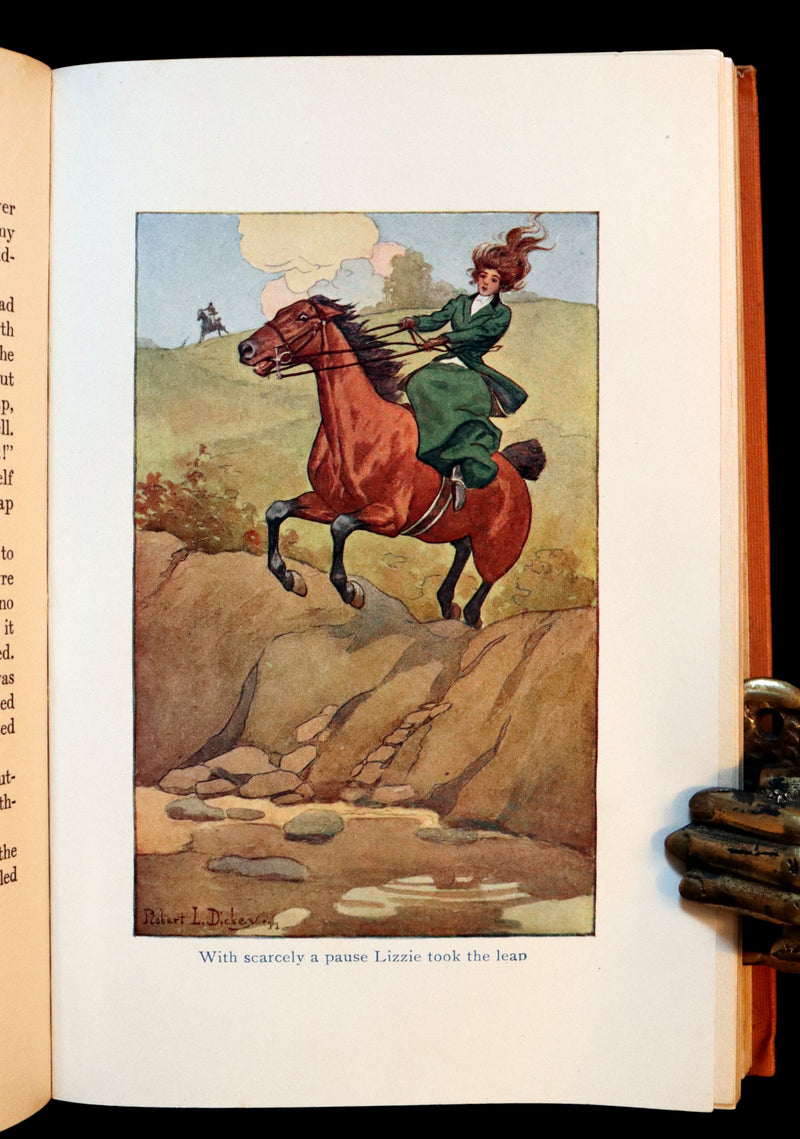 1911 Rare First Illustrated Edition by R.L. Dickey - BLACK BEAUTY, Autobiography of a Horse by A. Sewell.