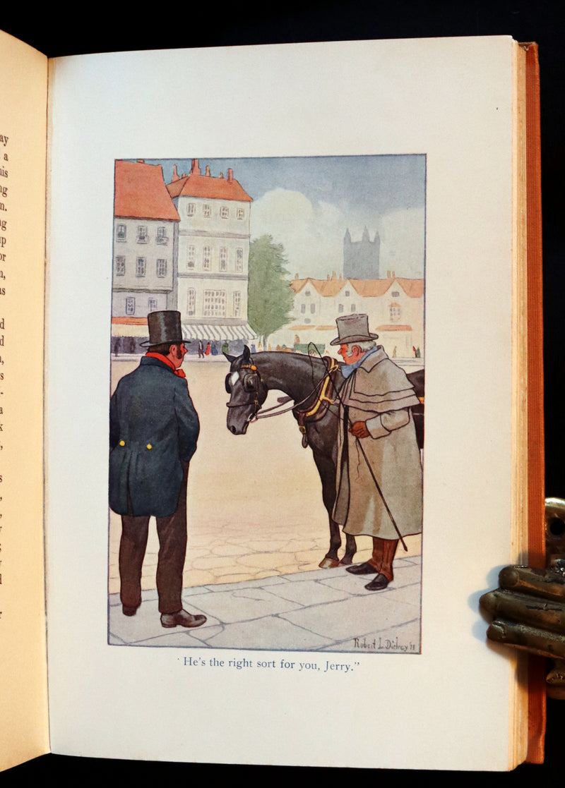 1911 Rare First Illustrated Edition by R.L. Dickey - BLACK BEAUTY, Autobiography of a Horse by A. Sewell.