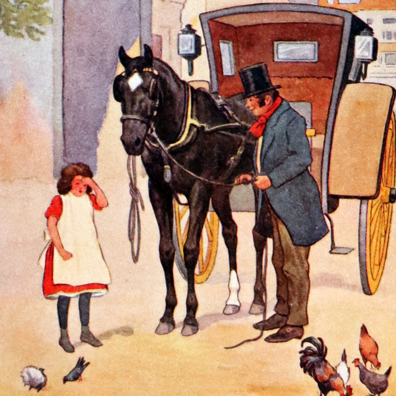 1911 Rare First Illustrated Edition by R.L. Dickey - BLACK BEAUTY, Autobiography of a Horse by A. Sewell.