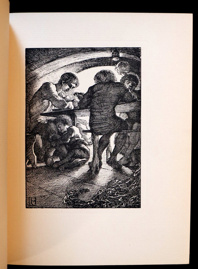 1896 Rare First Edition Book on Werewolves - THE WERE-WOLF by Clemence Housman. Illustrated.