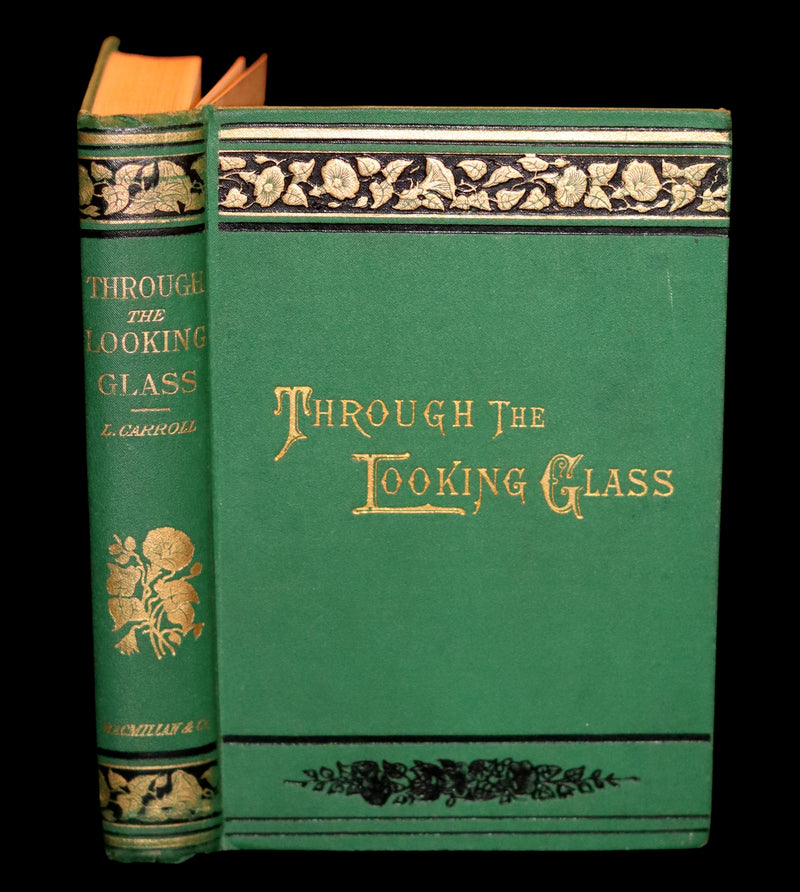 1895 Rare Book - Through the Looking-Glass, and What Alice Found There by Lewis Carroll.