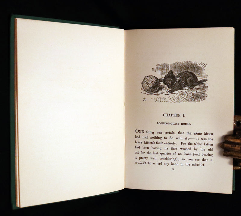 1895 Rare Book - Through the Looking-Glass, and What Alice Found There by Lewis Carroll.