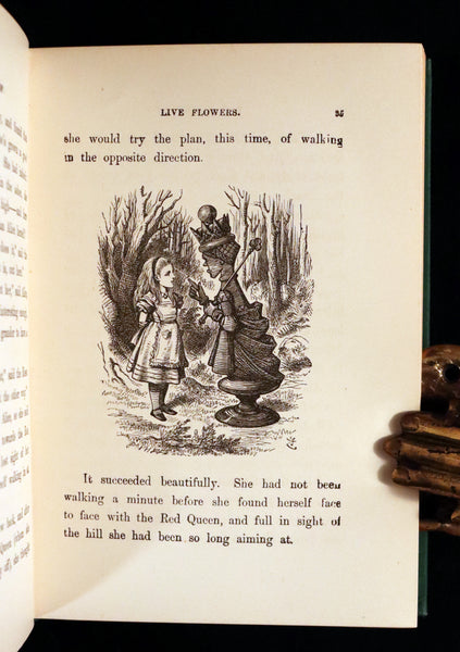 1895 Rare Book - Through the Looking-Glass, and What Alice Found There by Lewis Carroll.