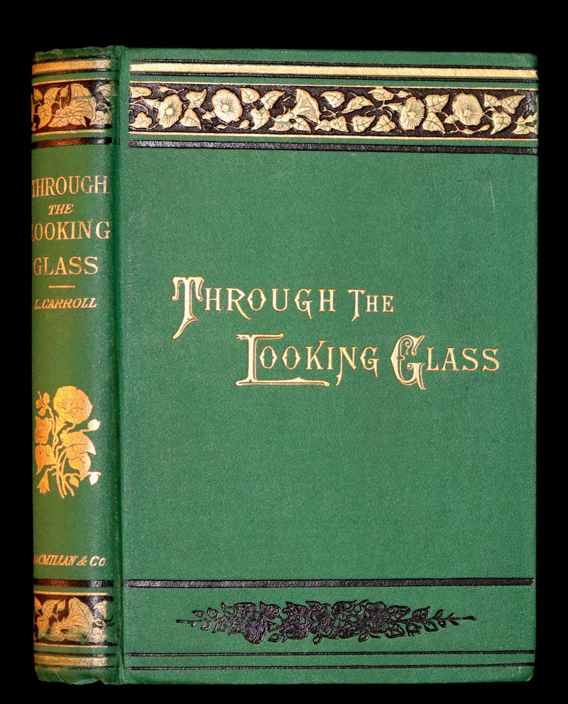 1895 Rare Book - Through the Looking-Glass, and What Alice Found There by Lewis Carroll.