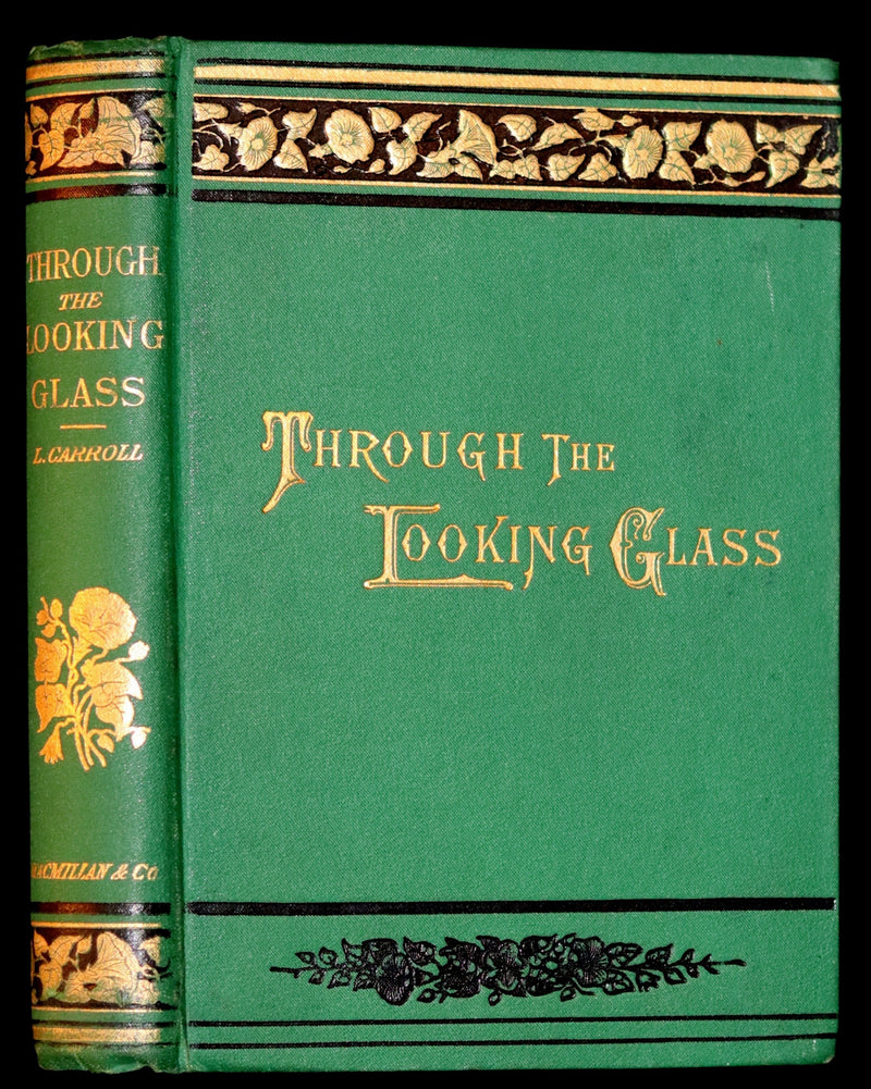 1895 Rare Book - Through the Looking-Glass, and What Alice Found There by Lewis Carroll.