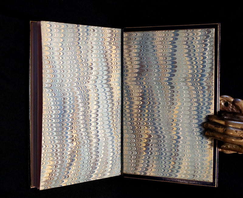 1853 Scarce Fine Book - The Poetical Works of EDGAR ALLAN POE bound by SANGORSKI & SUTCLIFFE.