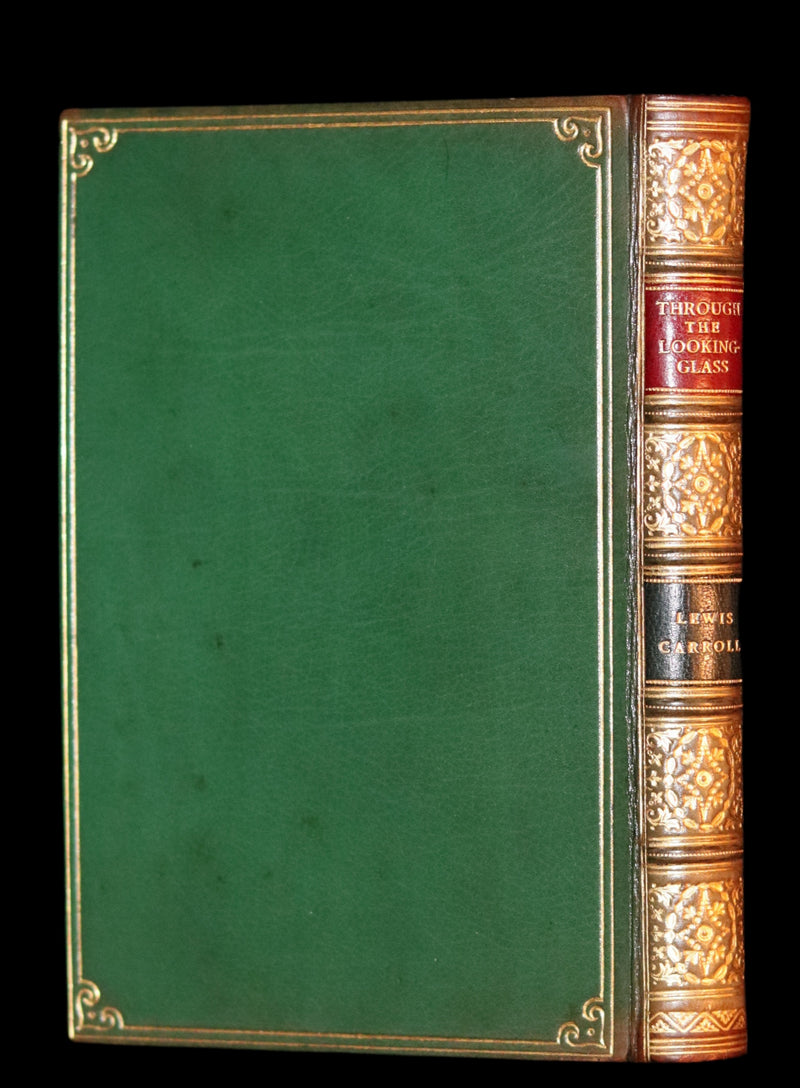 1931 "Miniature Edition" bound by RIVIERE - Through the Looking-Glass and What Alice Found There by Lewis Carroll.