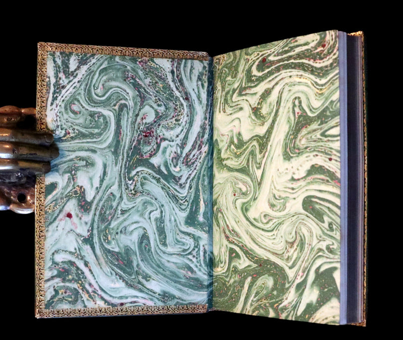 1931 "Miniature Edition" bound by RIVIERE - Through the Looking-Glass and What Alice Found There by Lewis Carroll.