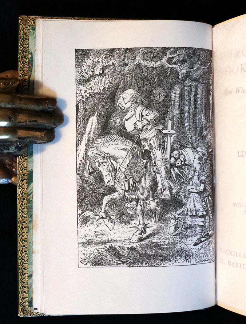 1931 "Miniature Edition" bound by RIVIERE - Through the Looking-Glass and What Alice Found There by Lewis Carroll.