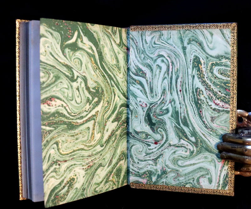 1931 "Miniature Edition" bound by RIVIERE - Through the Looking-Glass and What Alice Found There by Lewis Carroll.