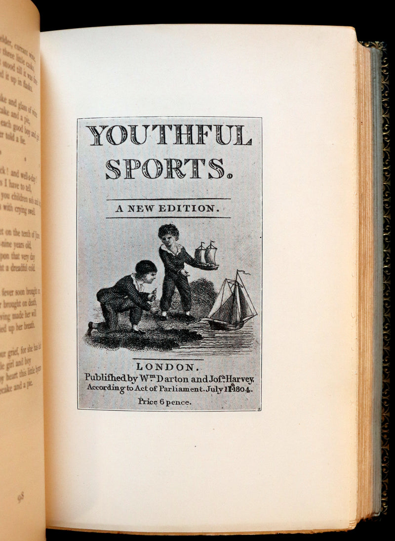 1898 Rare First Edition bound by Bayntun - Pictures from Forgotten Children's Books by Tuer.