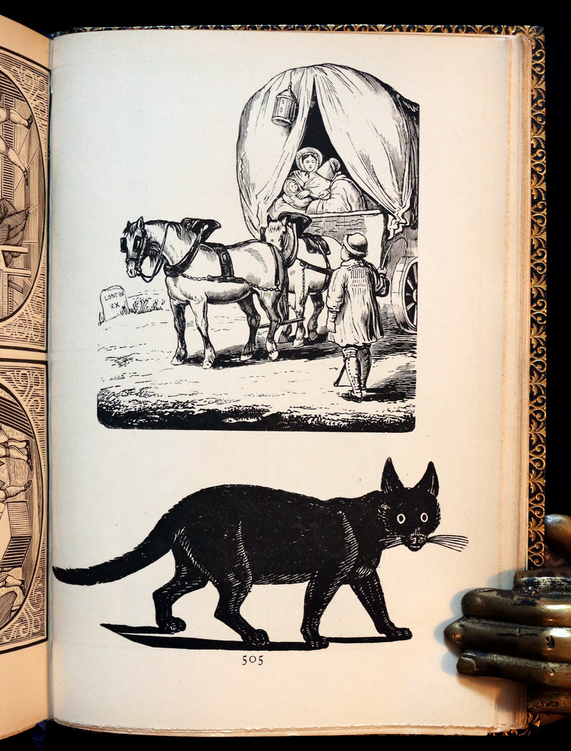 1898 Rare First Edition bound by Bayntun - Pictures from Forgotten Children's Books by Tuer.