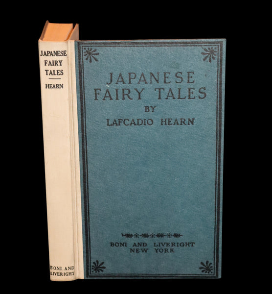 1918 Scarce Edition - Japanese Fairy Tales by Lafcadio Hearn. First Edition.
