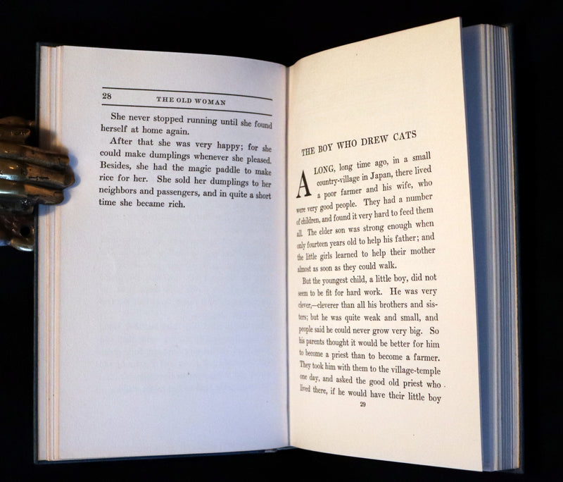 1918 Scarce Edition - Japanese Fairy Tales by Lafcadio Hearn. First Edition.