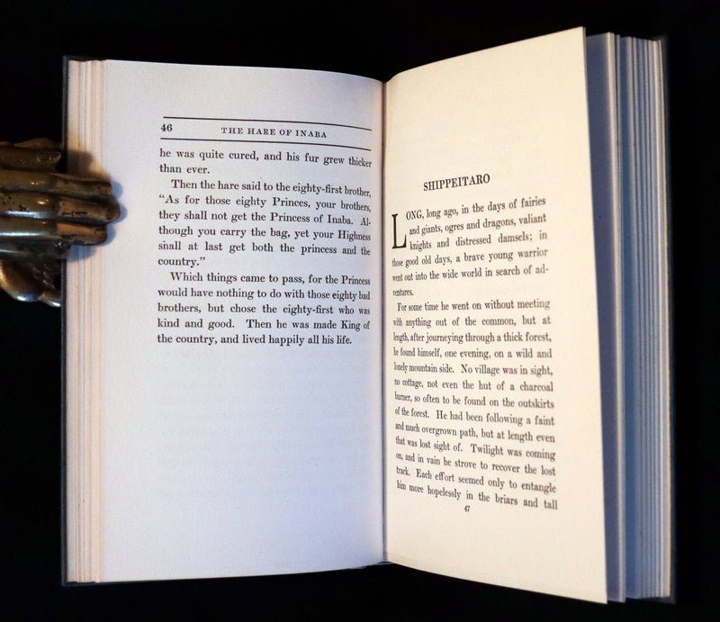 1918 Scarce Edition - Japanese Fairy Tales by Lafcadio Hearn. First Edition.