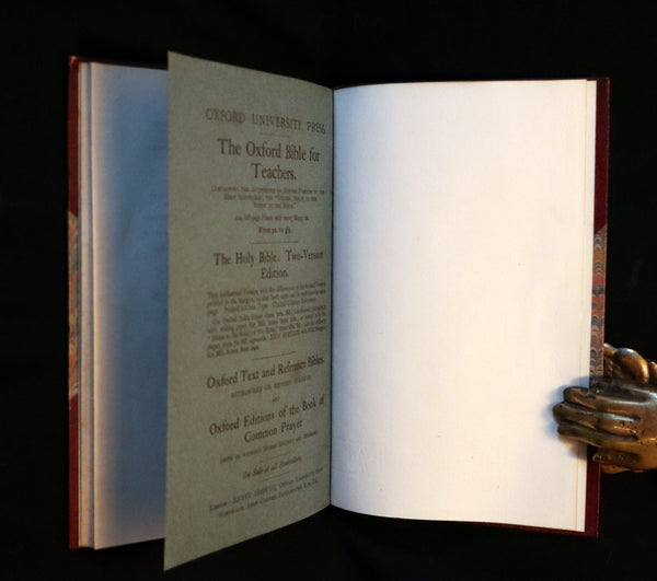 1902 Scarce First Edition Bound by Sangorski - St. Paul's Cathedral Authorized Guide with 4 Plans.