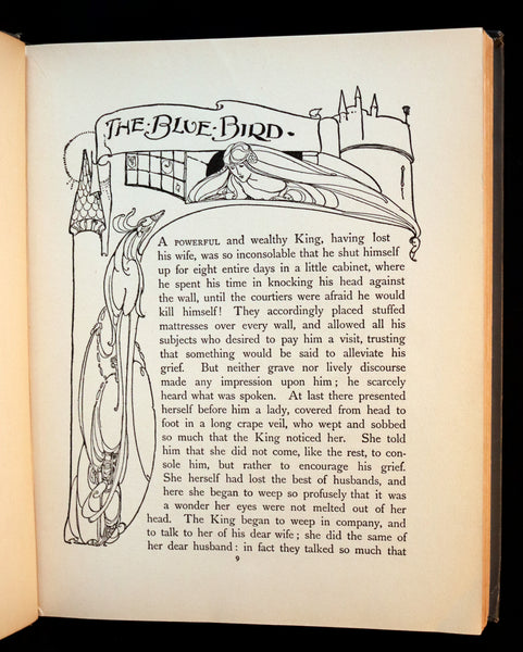 1923 Scarce First Edition - The Anne-Anderson Fairy-Tale Book. Color Illustrated.