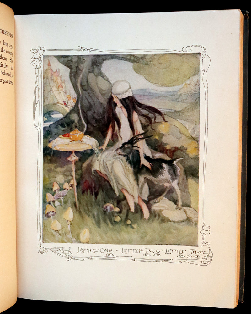 1923 Scarce First Edition - The Anne-Anderson Fairy-Tale Book. Color Illustrated.