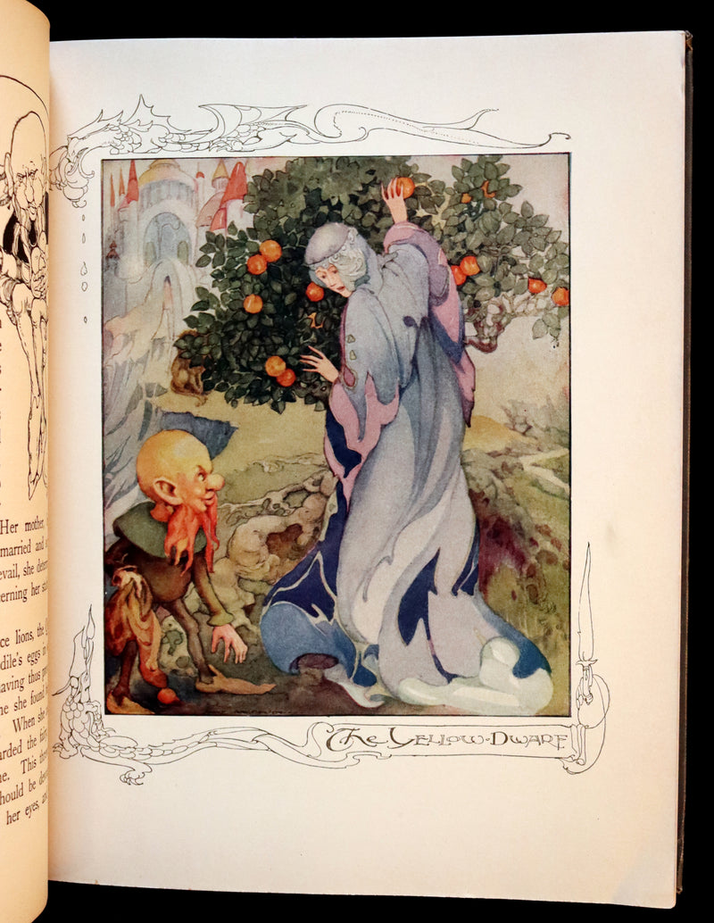 1923 Scarce First Edition - The Anne-Anderson Fairy-Tale Book. Color Illustrated.
