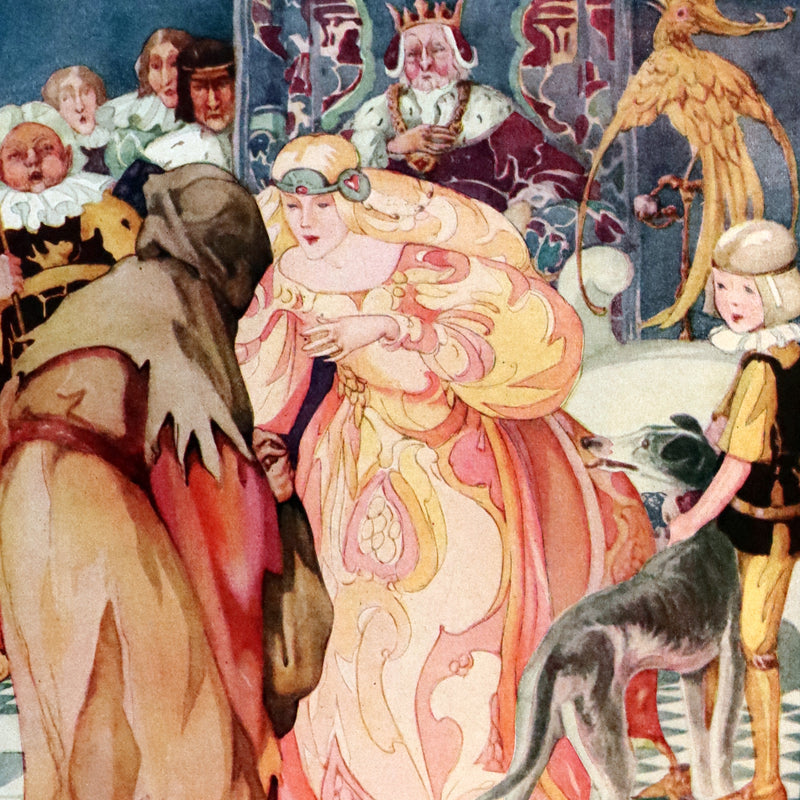 1923 Scarce First Edition - The Anne-Anderson Fairy-Tale Book. Color Illustrated.