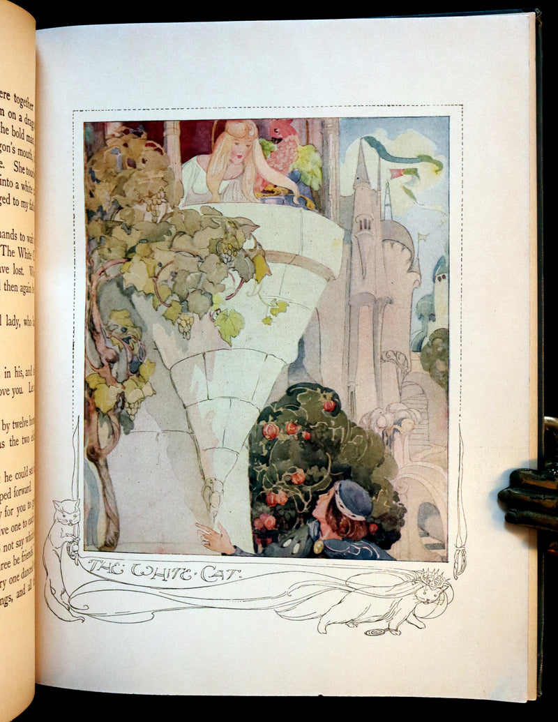 1923 Scarce First Edition - The Anne-Anderson Fairy-Tale Book. Color Illustrated.